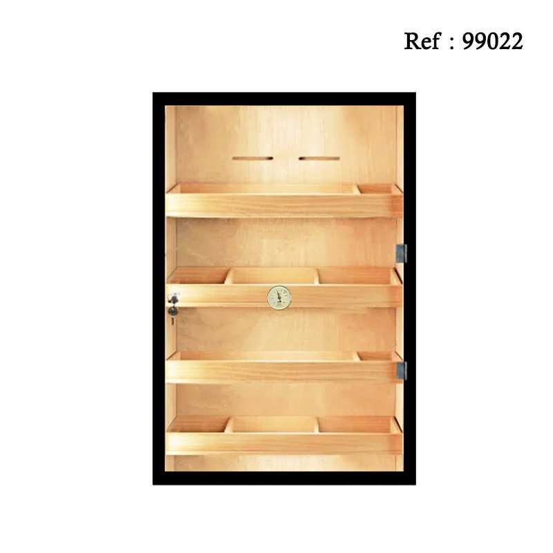Black Maya small humidor HUMIDORIUS 1000 x 600 x 450 mm