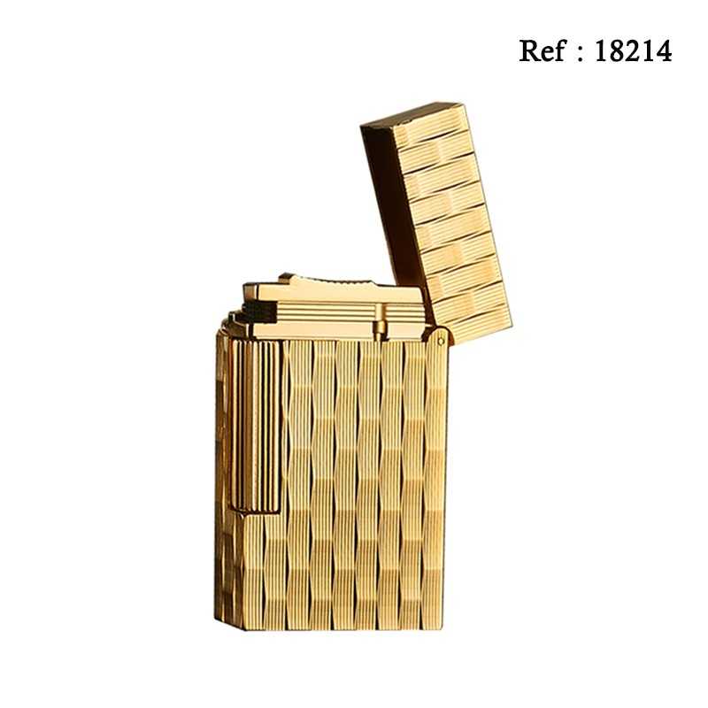 Briquet MYON Paris Pierre Doré Bamboo