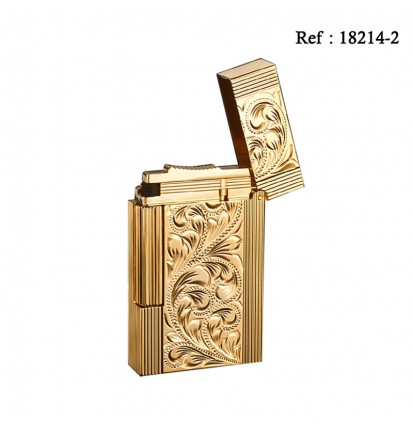 Briquet MYON Paris Pierre Venitian Doré