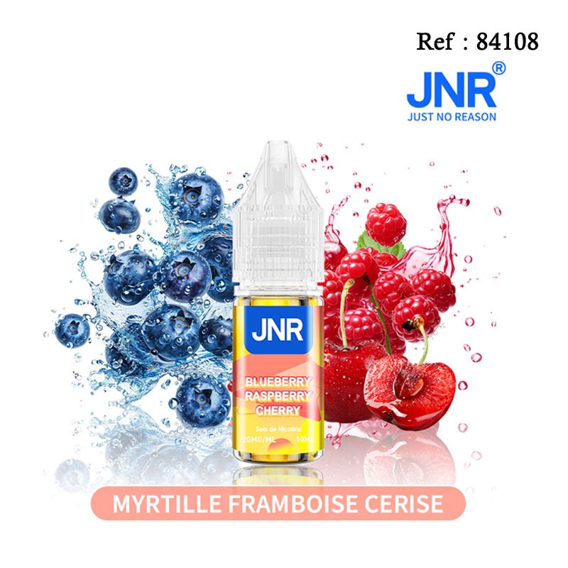 E-liquide Falcon-X JNR Myrtille framboise Cerise 10mL 20mg/mL
