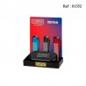 Briquet Pierre CLIPPER British Design, display de 12 assortis