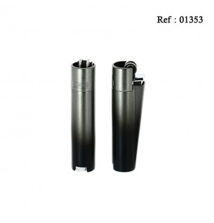 Briquet Pierre CLIPPER Metall Gradient, display de 12 assortis