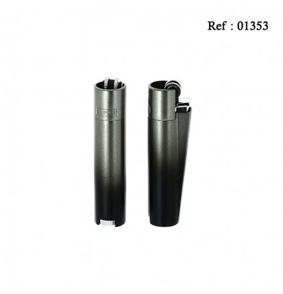 Briquet Pierre CLIPPER Metall Gradient, display de 12 assortis