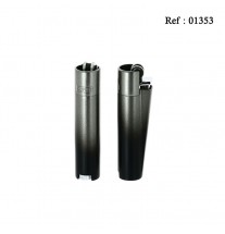 Briquet Pierre CLIPPER Metall Gradient, display de 12 assortis