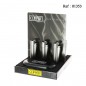 Clipper lighter Metall Gradient assorted per 12 pcs