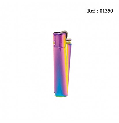 Briquet Pierre CLIPPER Icy Colors Design, display de 12 assortis