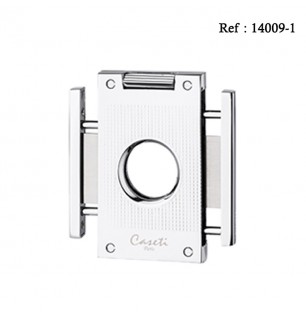 Coupe-cigares Caseti double lames Chromé