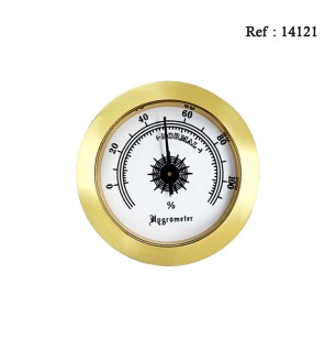 Hygrometer Gold 5 cm