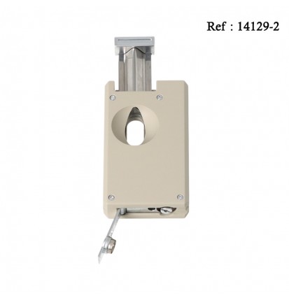Caseti lighter jetflame Grey Beige matt with piercer