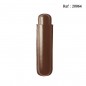 Etui cuir SAREVA marron 1 cigare corona/robusto