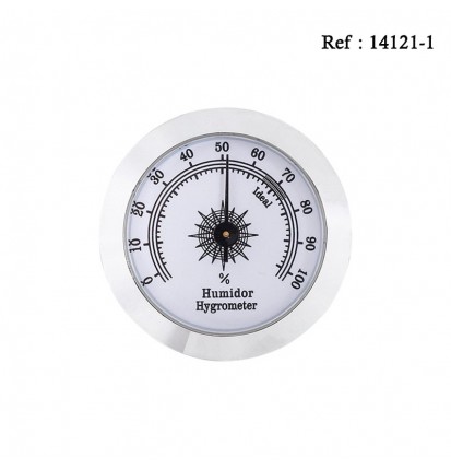 Hygrometer Chrom 5 cm