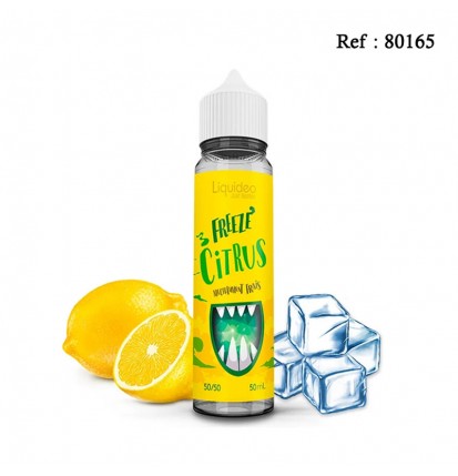 E-liquide Citrus FREEZE Liquideo 50mL sans nicotine