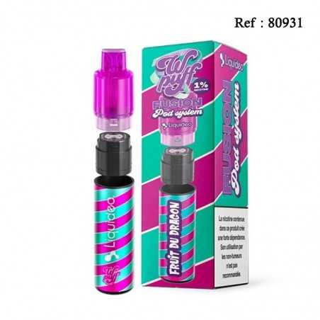 15K Wpuff Fusion Liquideo + recharge Fruit du dragon 20mg/mL