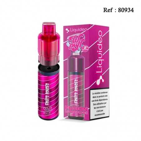 15K Wpuff Fusion Liquideo + recharge Fruits rouges 20mg/mL