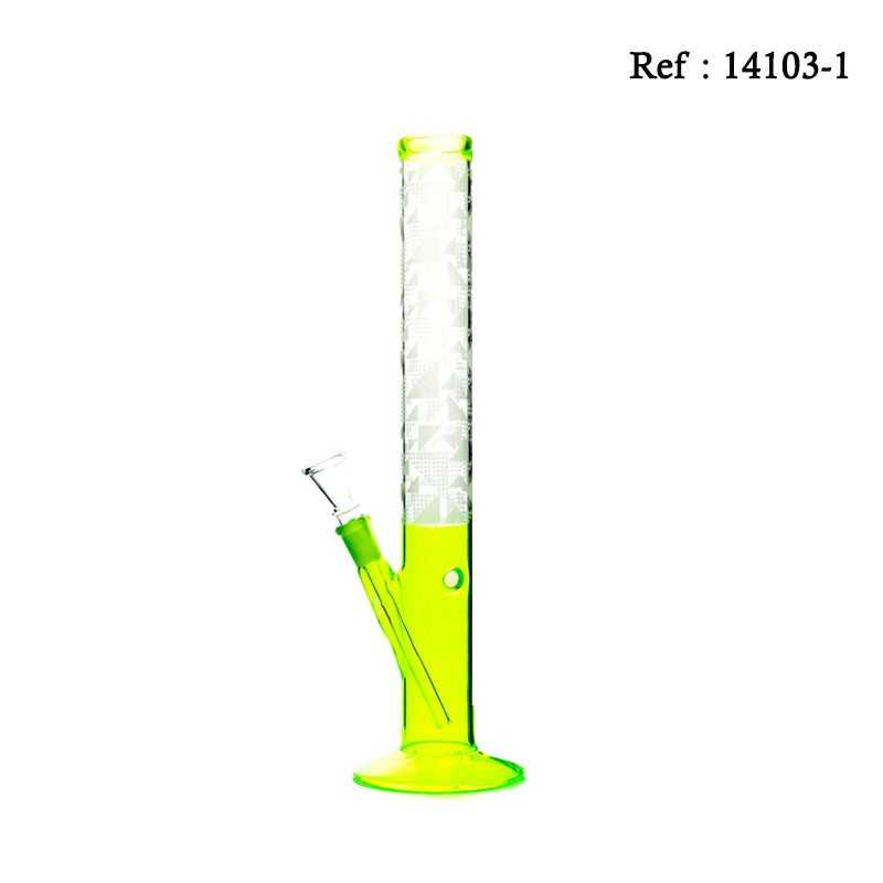 Bang 35 cm en verre Super Heroes, TC Sablé Ø 4.7cm