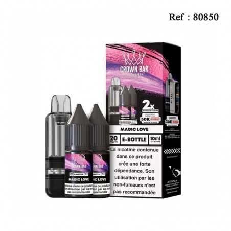 30K Kit Cubic magic Love 20mgml Crown Bar Al Fakher
