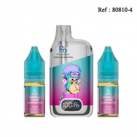28K Myrtille Cerise Canneberge 20mg/mL Tornado Box Pod Fumot