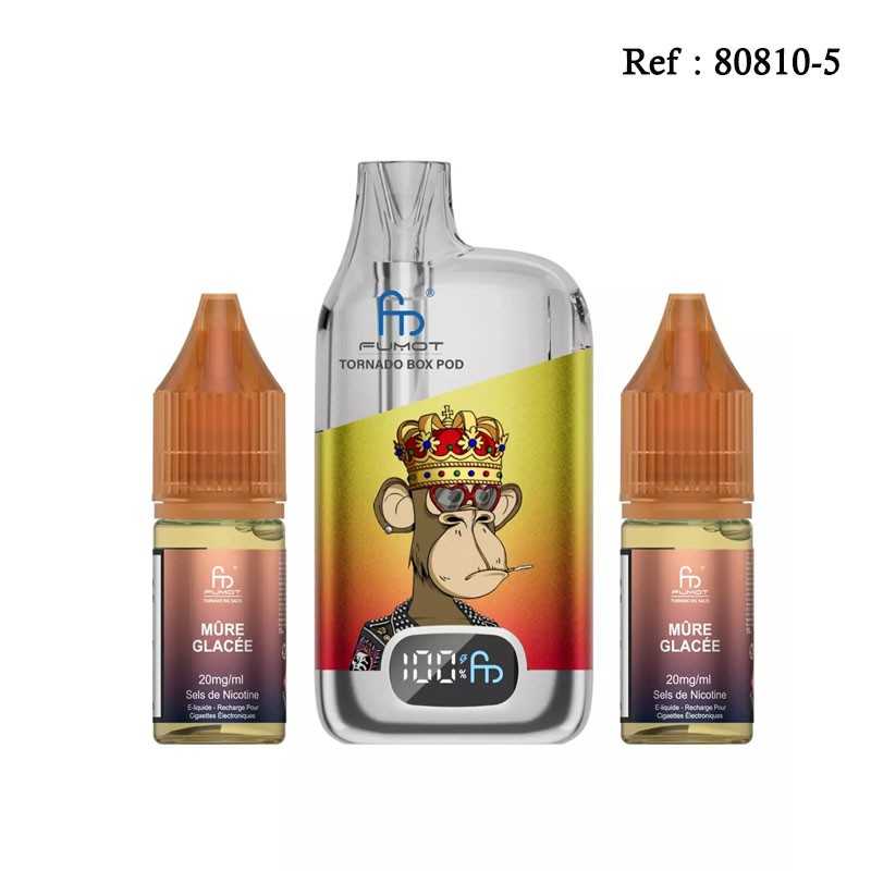 28K Blueberry Ice 20mg/mL Tornado Box Pod Fumot