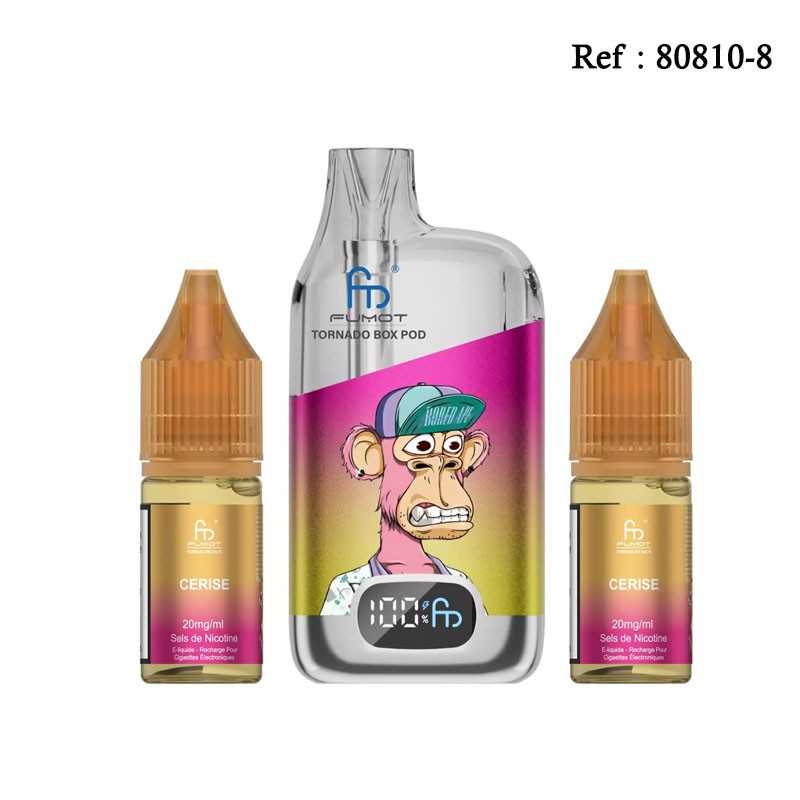 28K Cerise 20mg/mL Tornado Box Pod Fumot
