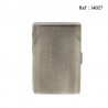 7-cigarette case, silver-colored antik venetian