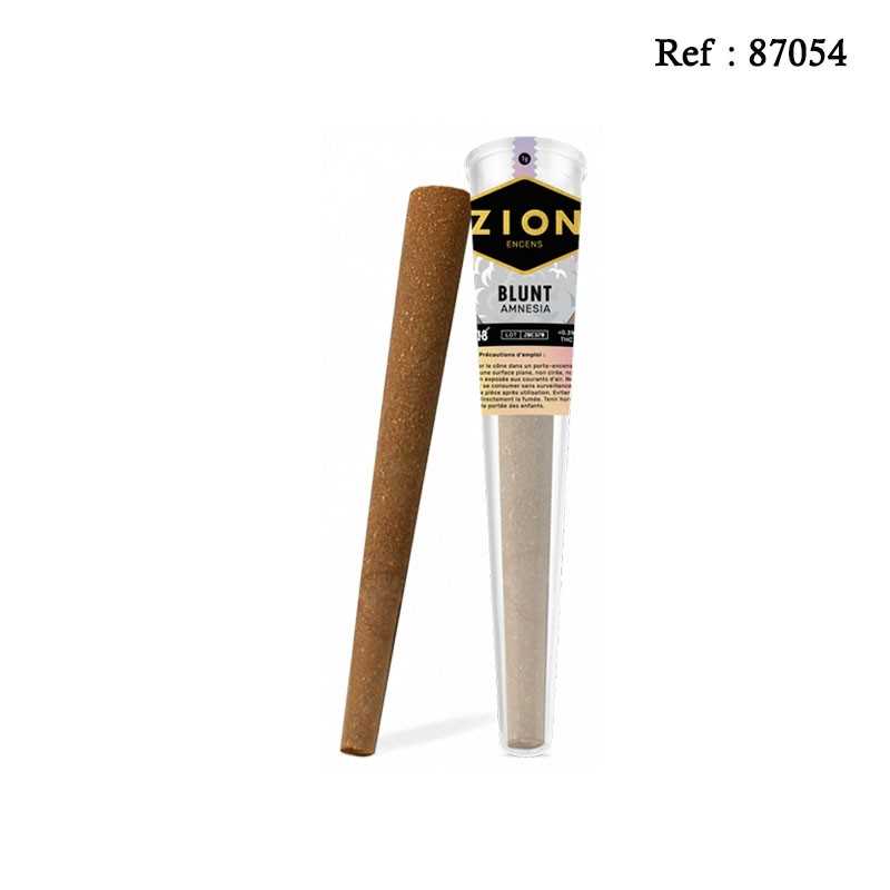 Pré-rolls CBD ZION Amnesia + Blunt + filtre, display de 25 cônes