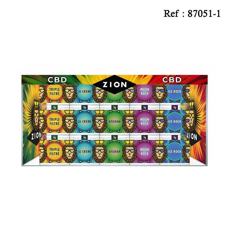Pack Resin CBD ZION Cube 5g