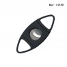 cigar cutter plastic blak Ellipse 20 mm