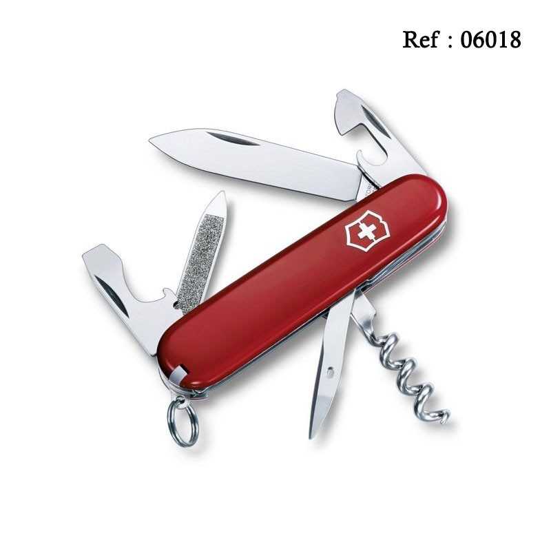 Couteau VICTORINOX Sportman Red + Ring