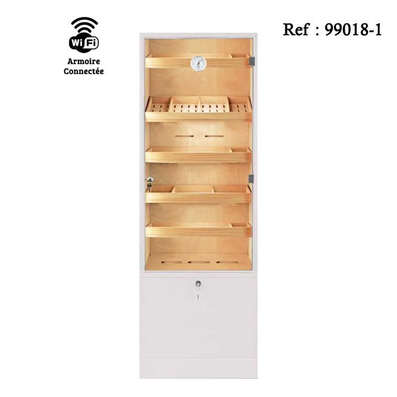 White Finca big humidor HUMIDORIUS