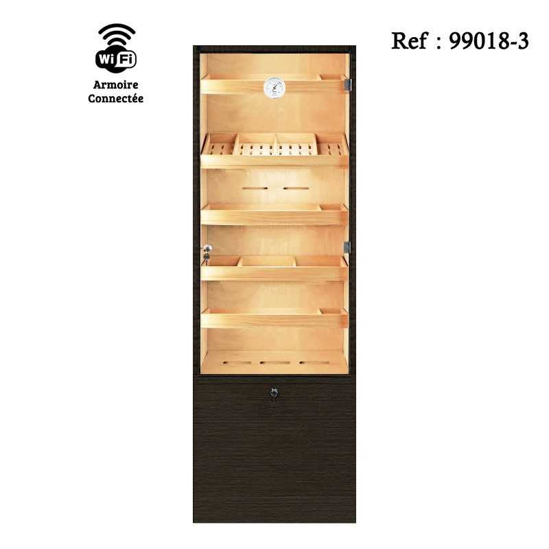 Armoire à cigares HUMIDORIUS Finca Noyer