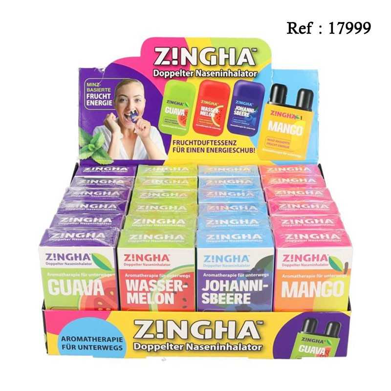 Z!NGA nasal inhaler, display of 24 pcs