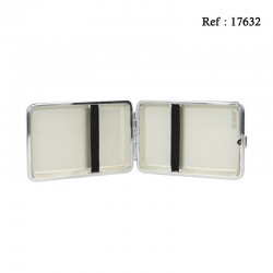 Leather 12-cigarette case, display of 8pcs