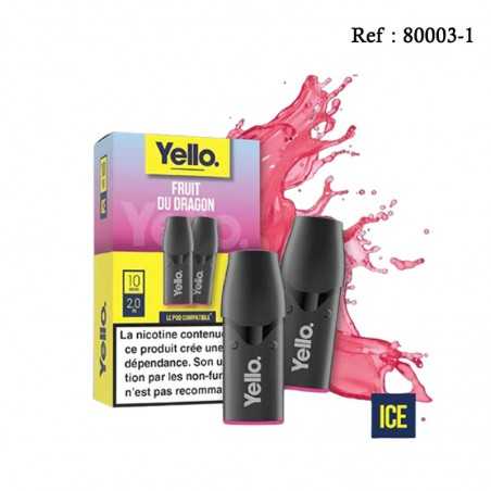 Pack 2 pods Fruit du dragon 20mg/mL YELLO