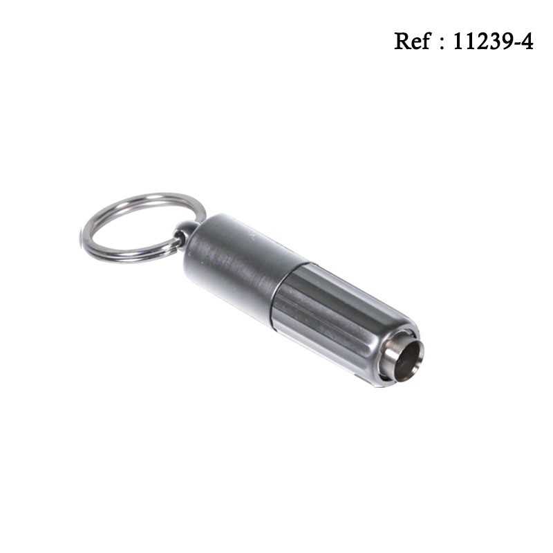 Emporte pièce Argent satiné Rond 2 coupes 10-12mm & porte-clés
