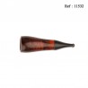 Cigar Holder briar wood orange/black, 18mm