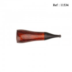 Fume cigare Bruyère orange/noir, 16mm