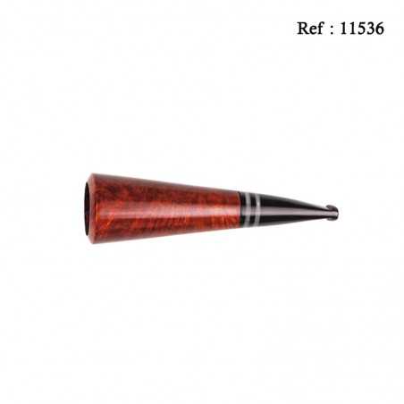 Fume cigare Bruyère Tromba marron, 22mm