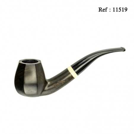 Pipe Mr Pipe en séquoia brun foncé poli avec filtre 9 mm