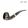 Pipe Mr Pipe redwood black/brown polished 9 mm