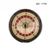 Cendrier Roulette Casino Noir