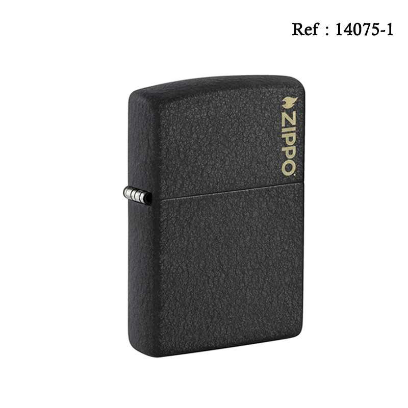 Briquet ZIPPO Noir craquelé ZL