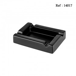 Black ceramic cigar ashtray...
