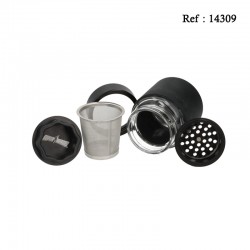 Grinder Métal Noir 4 éléments 10cm, Ø5cm