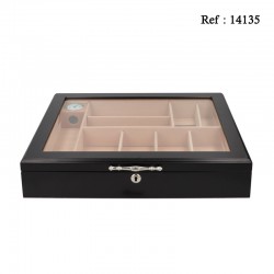 Humidor Black Matte 450 x...