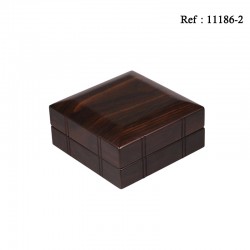 Set cigares Noyer avec cendrier, coupe-cigare & emporte-pièce