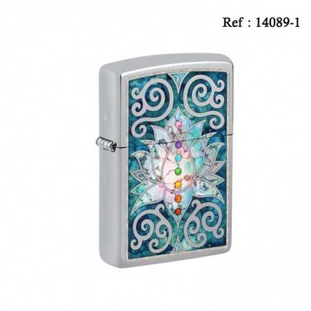 Briquet ZIPPO Fleur de Lotus