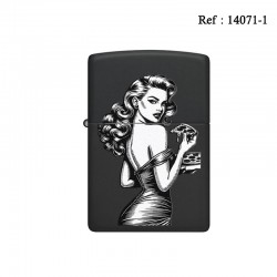 Zippo lighter black matt...