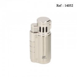 Briquet triple jet Winjet Escape Chrome & emporte pièce 8mm