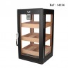 Humidor Black Matte 301 x 275 x 529 mm with window