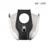 Coupe cigares Noir/Argent double lame, coupe 25mm